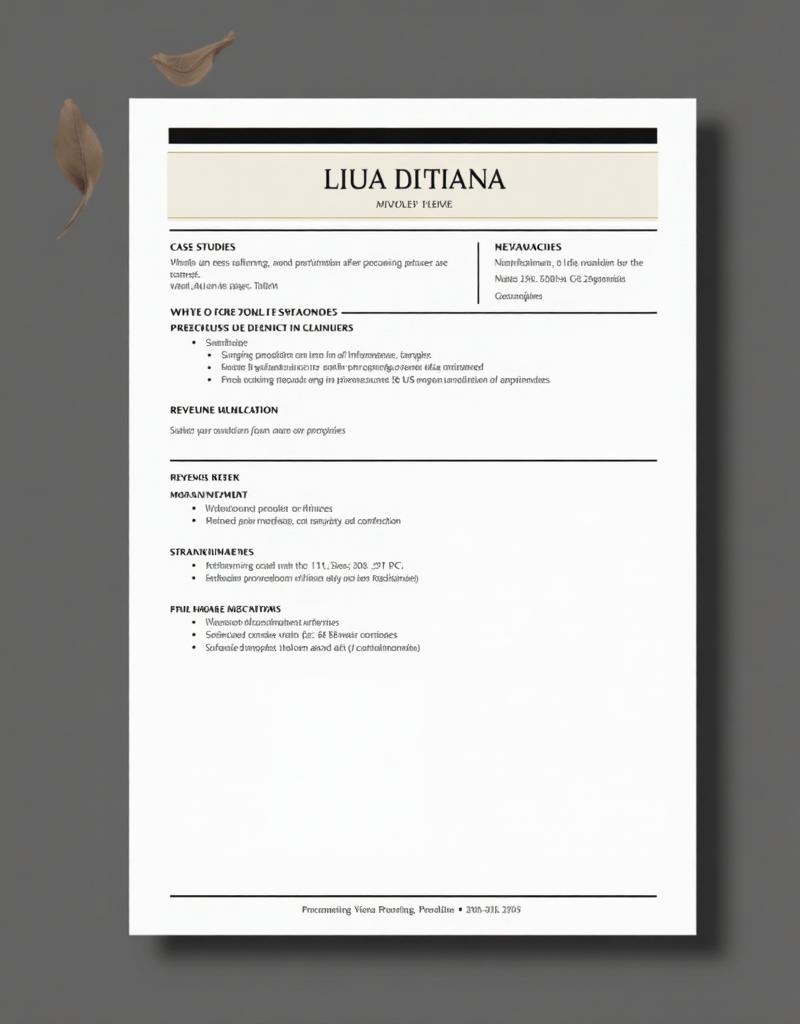 Consulting Resume thumbnail 2