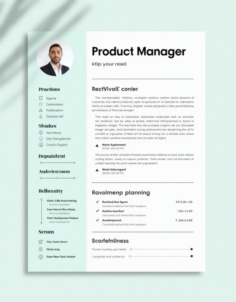 Product Manager Resume preview 1