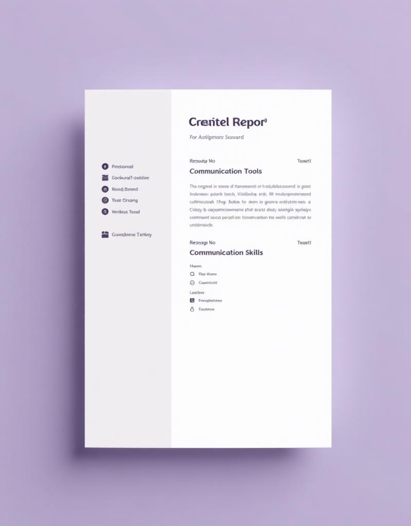 Remote Work Resume preview 1